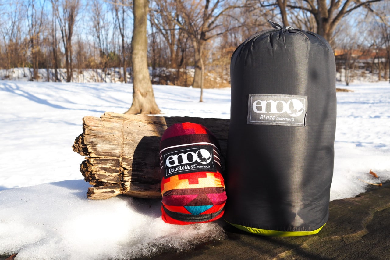 Gear Review ENO Blaze Underquilt for Hammocks HammockLiving