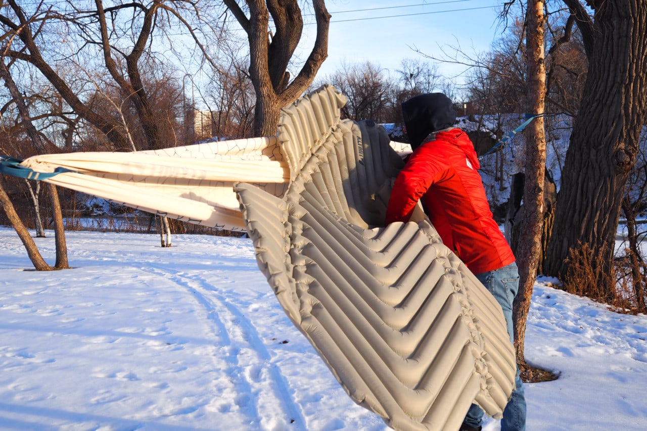 Gear Review Klymit Hammock V Sleeping Pad HammockLiving